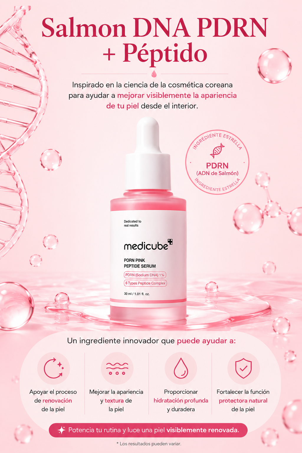 MEDICUBE SERUM DE PDRN + ENVÍO GRATIS